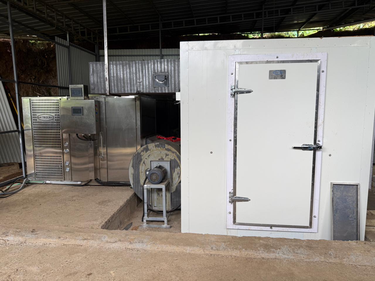 Dryer unit exterior